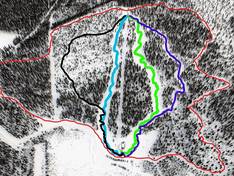 Pistekaart Sattajärvi