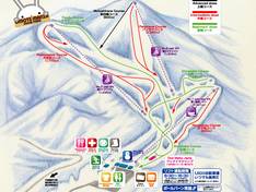 Pistekaart Omote Manza