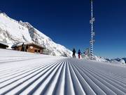 Zeer goede pistepreparatie