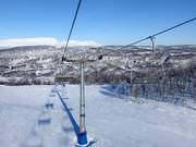 Osthangbanan - 4-persoons vaste stoeltjeslift