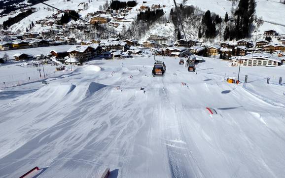 Snowparken Leoganger Tal – Snowpark Saalbach Hinterglemm Leogang Fieberbrunn (Skicircus)