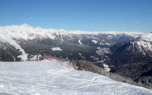 Madonna di Campiglio/Pinzolo/Val Rendena: Grootte van de skigebieden – Grootte Madonna di Campiglio/Pinzolo/Folgàrida/Marilleva