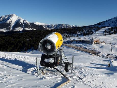 Sneeuwzekerheid Südtirols Süden – Sneeuwzekerheid Jochgrimm (Passo Oclini)