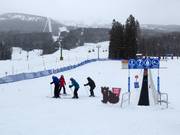 Beginnersgebied Sunny Side met transportbanden