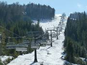 Spacejet 2 - 6-persoons hogesnelheidsstoeltjeslift (koppelbaar) met kap en stoelverwarming