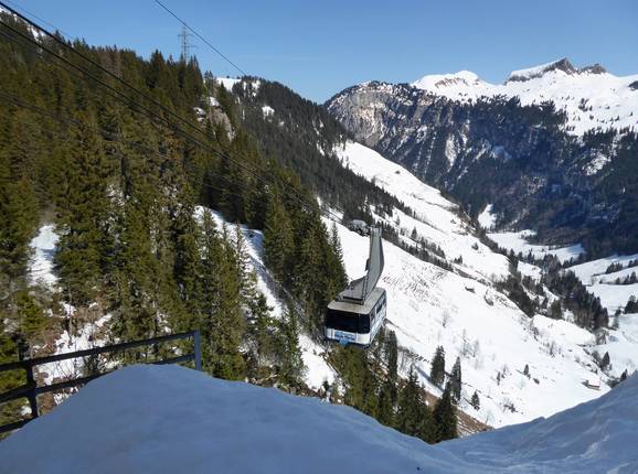Luftseilbahn Weglosen-Seebli