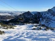 Buckelpiste bij de stoeltjeslift Jochalpe