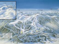 Pistekaart Le Mourtis