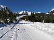 Oefenweide naast het dalstation