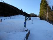 Kurvenlift - Sleeplift met T-beugel/Ankerlift