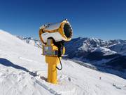 Sneeuwkanonnen in Livigno