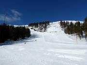 Uitzicht op de steilste piste 2 (Huttu-Ukko) in Finland