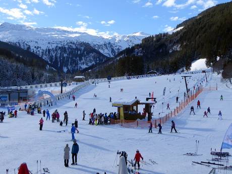 Skigebieden voor beginners in Gastein – Beginners Bad Gastein/Bad Hofgastein – Schlossalm/Angertal/Stubnerkogel