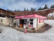 Kiosk bij het dalstation