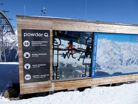 Ötztal: netheid van de skigebieden – Netheid Sölden