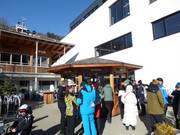 Biwak Pub bij het dalstation Sterzing