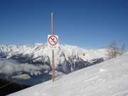 Waarschuwingsbord bosbescherming