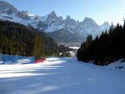 Gemakkelijke oefenpiste Bellaria in het deelgebied Ces