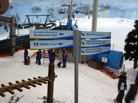 West-Azië: oriëntatie in skigebieden – Oriëntatie Ski Dubai – Mall of the Emirates