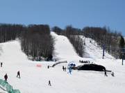 De afdalingen op de Mont Blanc