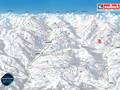 Pistekaart Saalbach Hinterglemm Leogang Fieberbrunn (Skicircus)