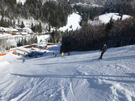 Skigebieden voor gevorderden en off-piste skiërs zuiden van het Zwarte Woud – Gevorderden, off-piste skiërs Feldberg – Seebuck/Grafenmatt/Fahl
