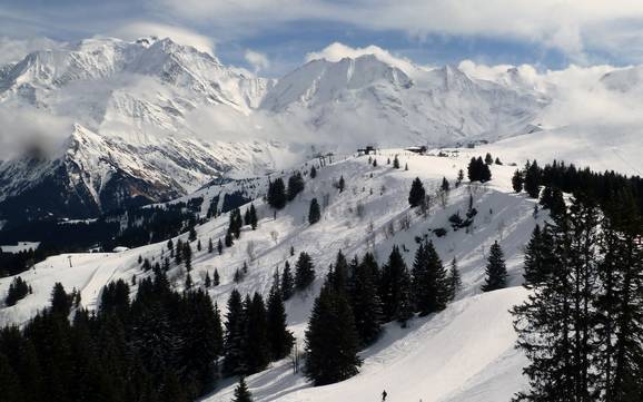 Grootste skigebied in het Pays du Mont Blanc – skigebied Megève/Saint-Gervais
