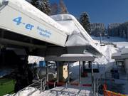 Gapfohl - 4-persoons hogesnelheidsstoeltjeslift (koppelbaar)