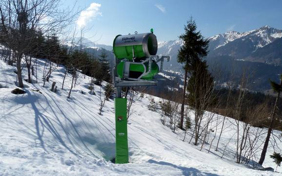 Sneeuwzekerheid Alpsee-Grünten – Sneeuwzekerheid Ofterschwang/Gunzesried – Ofterschwanger Horn