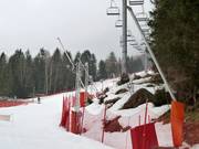 Lanzenbesneeuwing in Les Planards