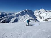 Adembenemend panorama op het hoogste punt