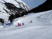 Kinderskicursus bij de Gampenlift