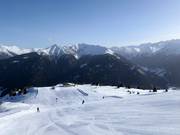 Gemakkelijke piste Gabi bij de Kombibahn Hoher Turm