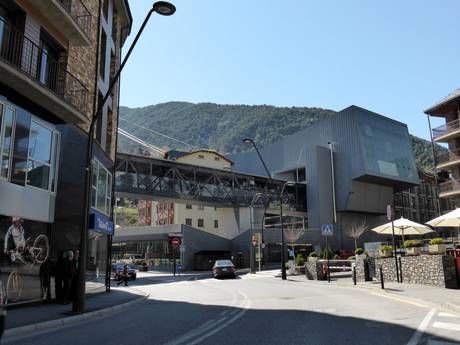 Andorra: bereikbaarheid van en parkeermogelijkheden bij de skigebieden – Bereikbaarheid, parkeren Pal/Arinsal – La Massana