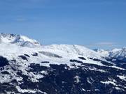 Uitzicht op het Zettersfeld vanaf de Hochstein