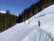 Sportieve afdaling Chuenis-Bergläger