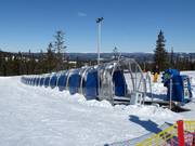Overdekte transportband Kinderland Høyfjellssenter