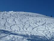 Ook freeriden is mogelijk