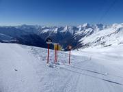 Pistennummering op de Ankogel