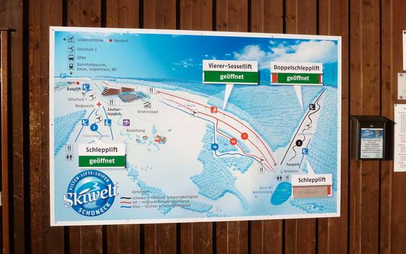 Vogtlanddistrict: oriëntatie in skigebieden – Oriëntatie Schöneck (Skiwelt)