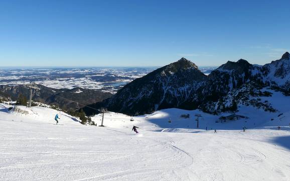 Beste skigebied in het Tannheimer Tal – Beoordeling Füssener Jöchle – Grän