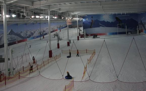 Hoogste dalstation in Oost-Engeland – indoorskibaan The Snow Centre – Hemel Hempstead