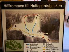 Pistekaart Hultagärdsbacken – Torup