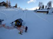 Gemakkelijke piste bij de Hollhauslift