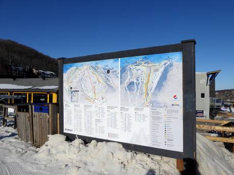 centrale en zuidelijke Appalachen: oriëntatie in skigebieden – Oriëntatie Bromont