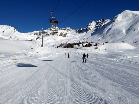 Skigebieden voor beginners in de Ortler Alpen – Beginners Ponte di Legno/​Tonale/​Presena-gletsjer/​Temù (Pontedilegno-Tonale)