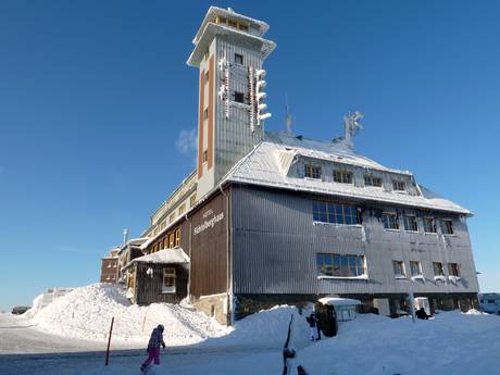 Hutten, Bergrestaurants  Ertsgebergtedistrict – Bergrestaurants, hutten Fichtelberg – Oberwiesenthal
