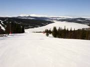 Makkelijke afdaling bij de sleeplift Blabaerfjell