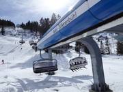 Aebi-Sillerenbühl - 6-persoons hogesnelheidsstoeltjeslift (koppelbaar) met kap