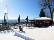 Snackbar bij het bergstation Obere Postwiese